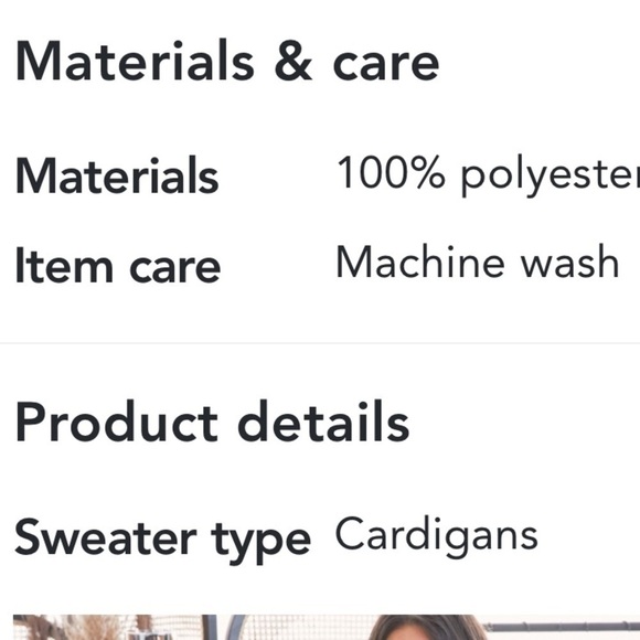 Chloe & Cyrus (from stitch fix)  girls Lara open front cardigan. Size XXL. NWT - Picture 2 of 10